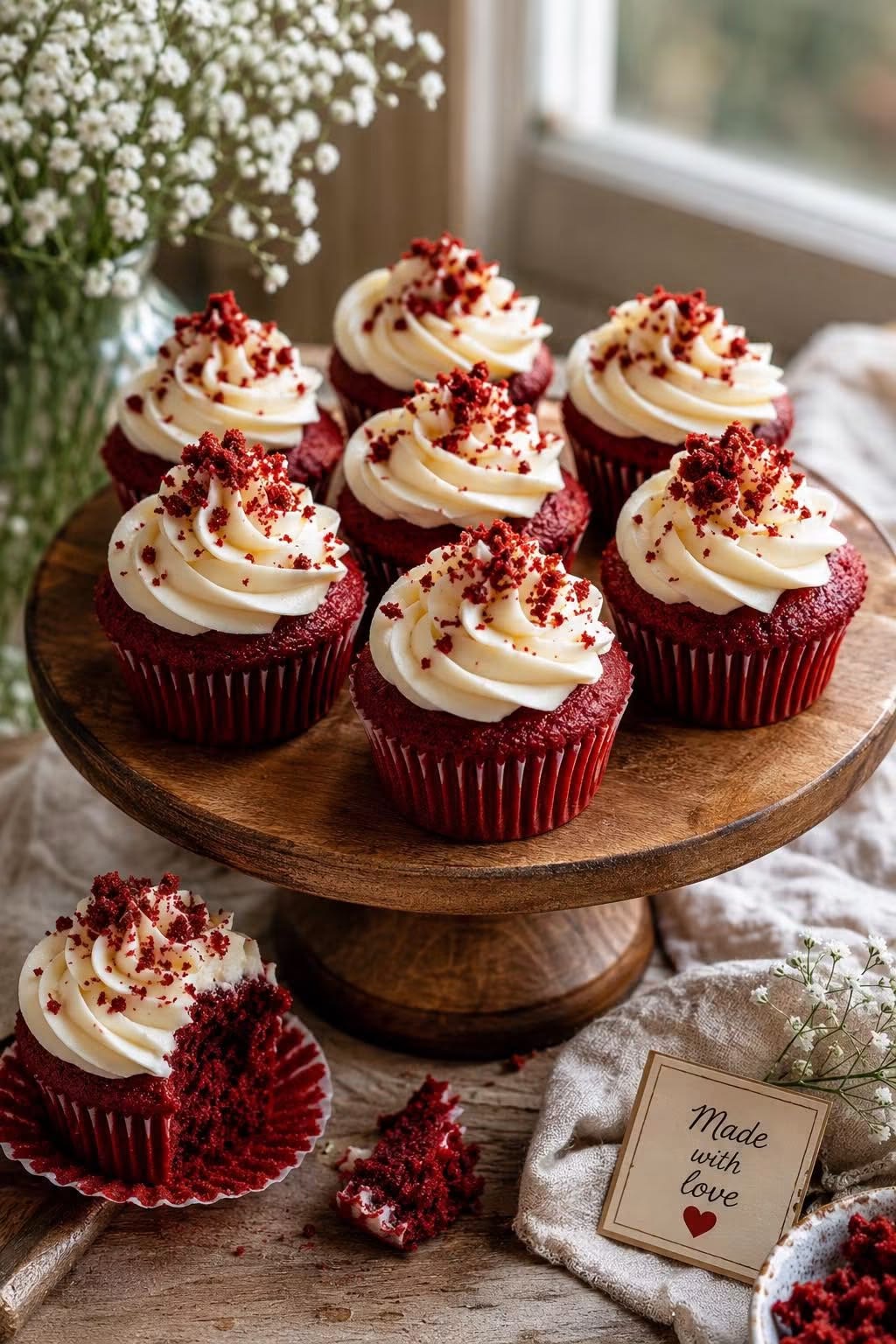 Yummy Sweety Fresh Baked Cupcakes